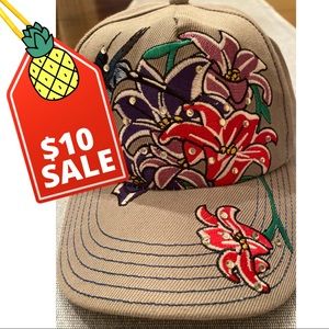 Gray Embellished and Rhinestone Bling Ball Cap